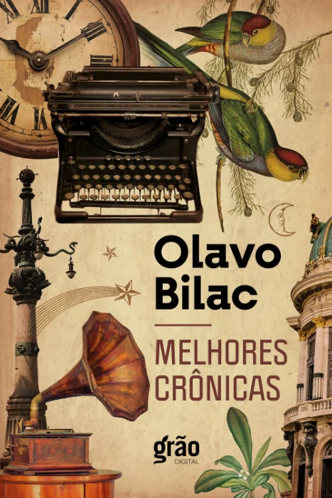 Capa de Olavo Bilac — Melhores Crônicas